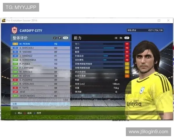 PES2016游戏中超联赛最新能力值详解